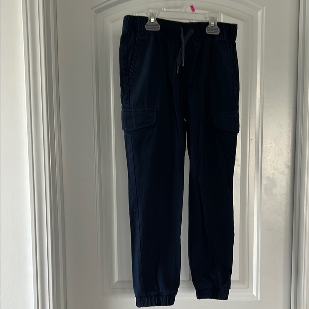 Boy’s Navy Blue Cargo Joggers
